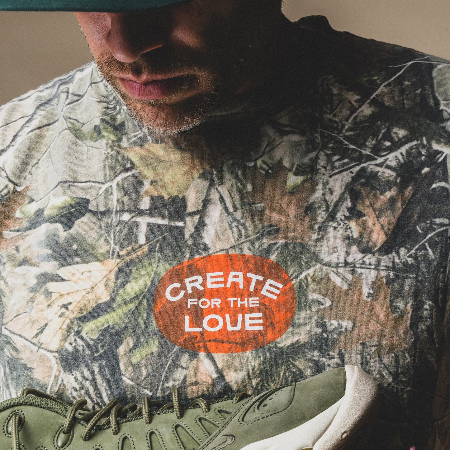 For The Love Tee x AD Sneaks - Camo