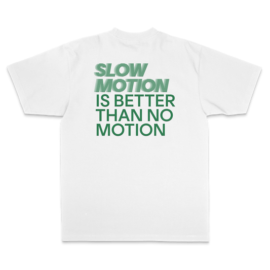 Slow Motion 2.0 Tee - White