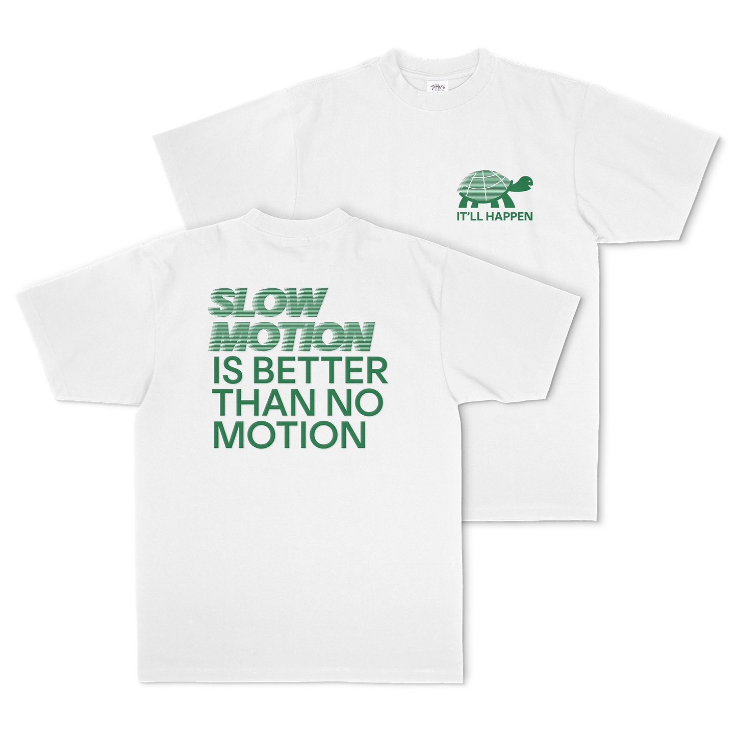 Slow Motion Tee - White