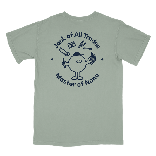 Jack of All Trades Tee - Bay Green