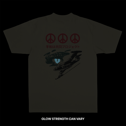 LIMITED - Kaiju Peace Tee [Glow in the Dark]