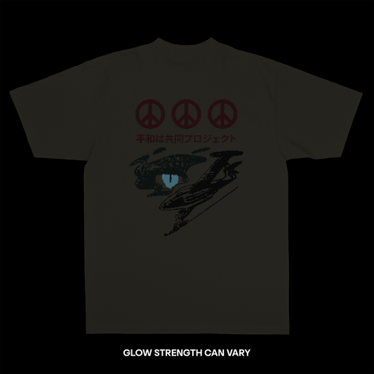 LIMITED - Kaiju Peace Tee [Glow in the Dark]