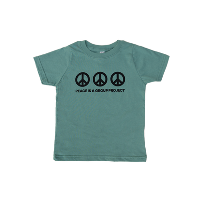 Peace is a Group Project Tee - Toddler