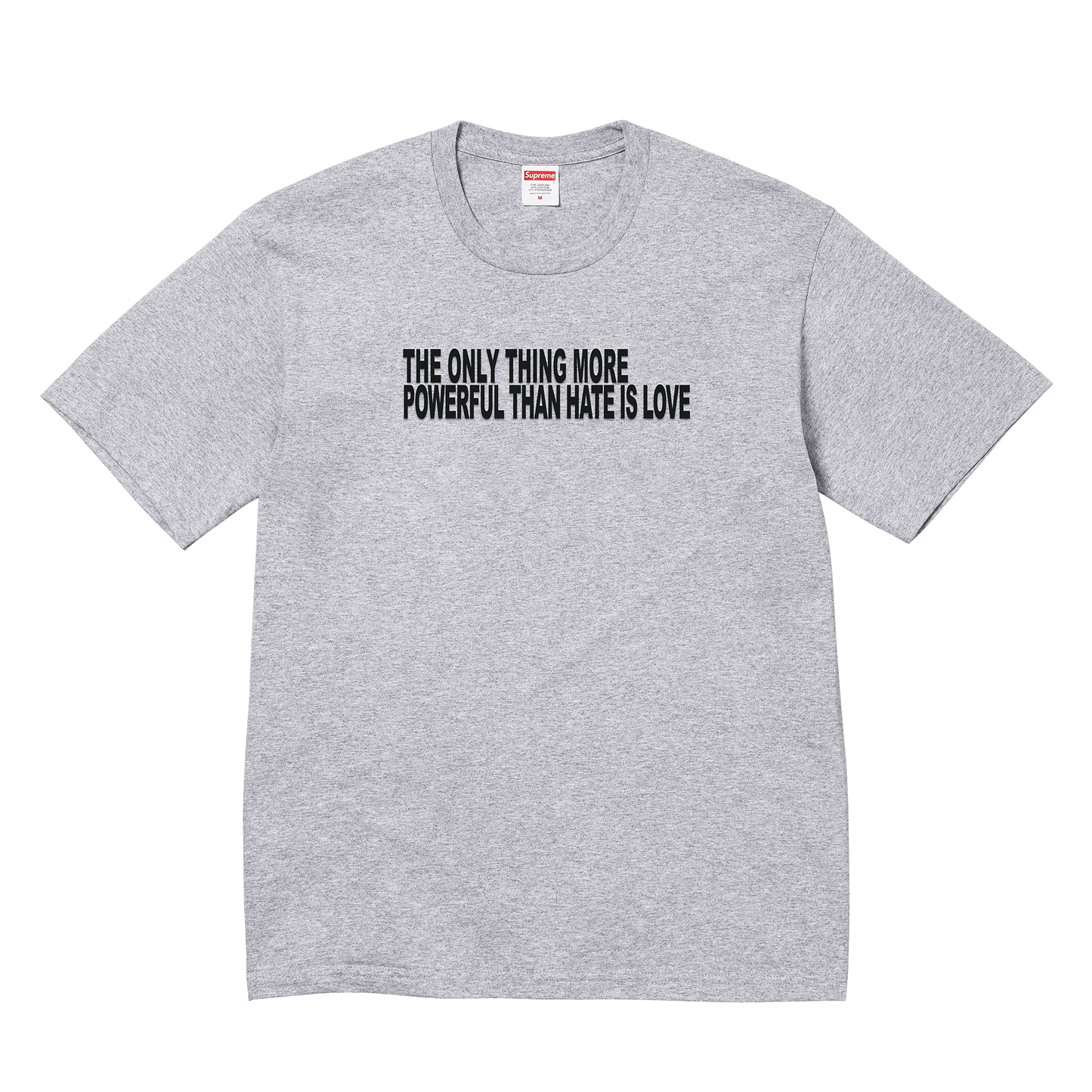 Love is Greater than Hate Tee - Supreme Blank