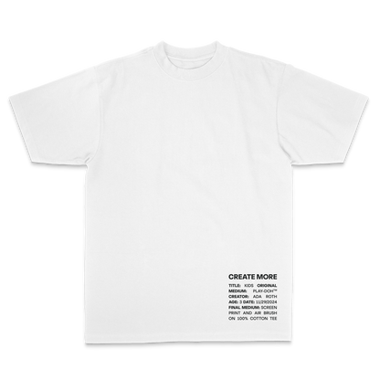 “Kids” Create More Tee [Adult Sizes]