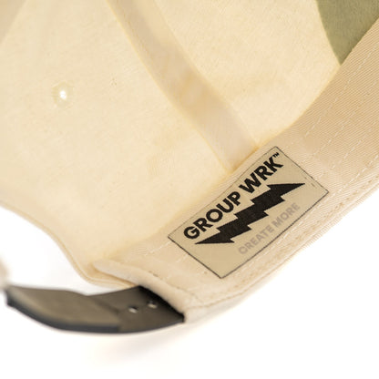 Peace is a Group Project Hat [Black/Cream/Red]