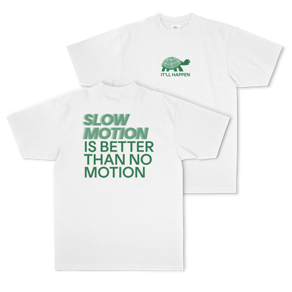 Slow Motion 2.0 Tee - White