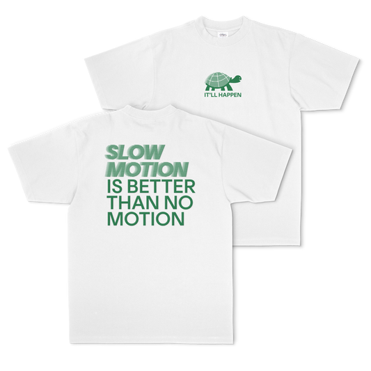 Slow Motion 2.0 Tee - White