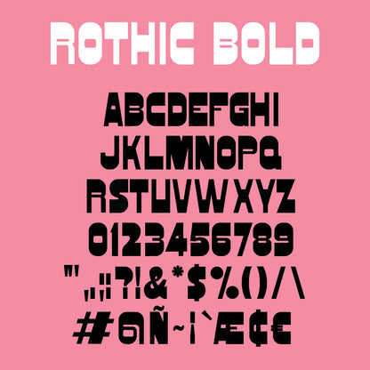 Rothic Bold - Display Font