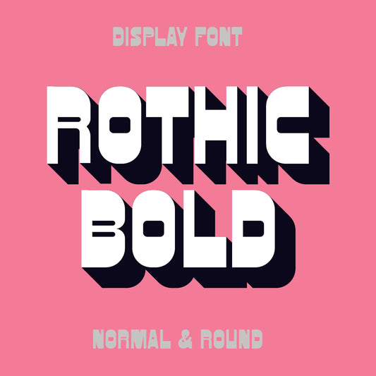 Rothic Bold - Display Font